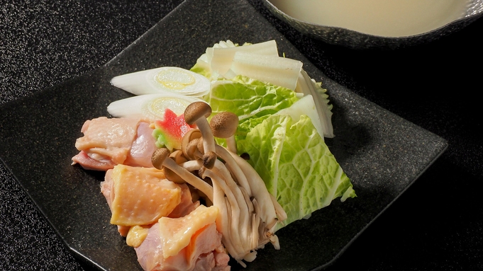 〈土曜・休前日〉　伊達鶏・福島牛・エゴマ豚3種肉食べ比べ！◆華宵膳コース◆1泊2食